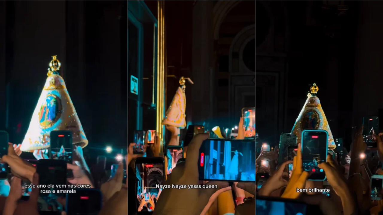 Nossa Senhora de Nazaré é chamada de 'diva pop' em vídeo sobre o manto do Círio